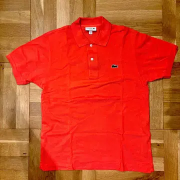 LACOSTE 오렌지 피케 셔츠