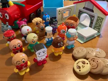 반다이 호빵맨 처음 집 호빵맨 피규어 인형 새상품급