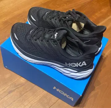 호카 호카 CLIFTON8 블랙 25.5cm