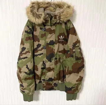 adidas 카모플라쥬 다운 자켓