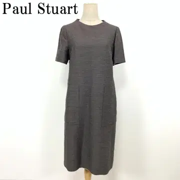 LA6554 폴 스튜어트 나일론 반팔 원피스 모카 브라운 8