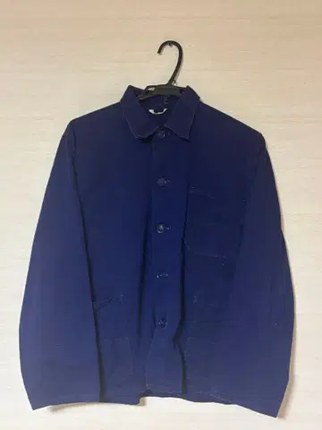 유로 워크 커버올 네이비 프렌치 워크 구제 의류