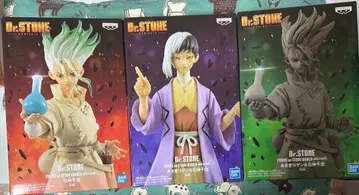 Dr.STONE 피규어 세트 이시가미 센쿠, 아사기리 겐