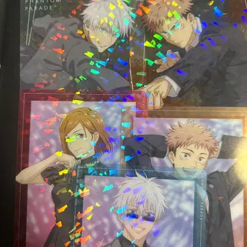 주술회전 팬파레 환영야행 2nd 기념일 클리어 카드 고죠 사토루