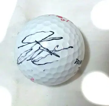 호리 나츠카 jlpga 친필 사인 오운 네임 볼 여자 골프 프로