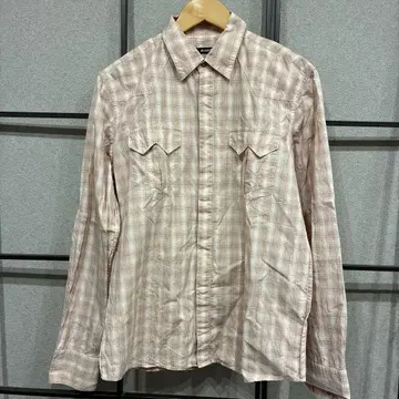 BEDWIN 체크 무늬 긴팔 셔츠