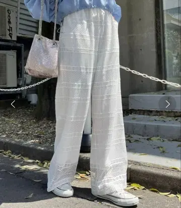 미착용 새상품 택 포함 CIAOPANIC TYPY 레이스 팬츠