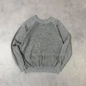 80s USA제 Hanes Pannill 래글런 맨투맨 그레이