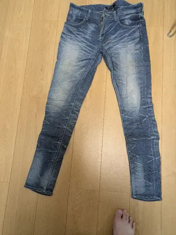 Blacky VANQUISH 라이트 블루 스키니진