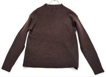 내추럴 뷰티 베이직 야크 100% 스웨터 브라운 긴팔 M