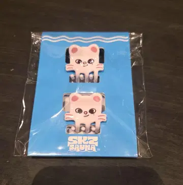 straykids skzoo 스키즈 사우나 미니 헤어 클립 지니렛