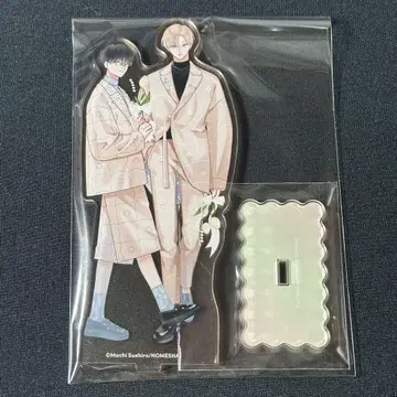 Pale Blue Snow 엇갈리는 키스 접이식 밑면 아크릴 스탠드