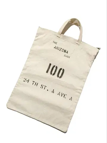 50s 60s 빈티지 THE ARIZONA BANK 토트백