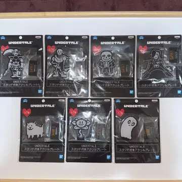 UNDERTALE 스탠드 포함 아크릴 플레이트 전 7종