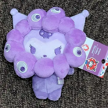 산리오 미야쿠미야쿠 변신 봉제 인형 BC 쿠로미 카라비너 최애 컬러