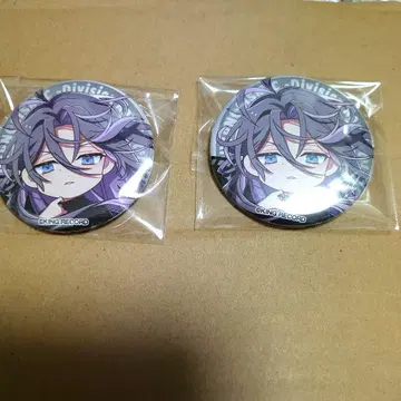 히프마이 진구지 쟈쿠라이 마츠키요 콜라보 캔뱃지 x 2개