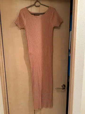 eimy 살몬 핑크 원피스