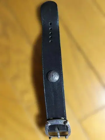 빌월레더 x 클라이미 콜라보 팔찌 가죽 블랙