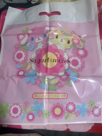 레어! Sugarbunnies 꽃무늬 샵 봉투 30장 세트!