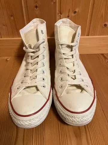 컨버스 올스타 하이컷 스니커즈 화이트