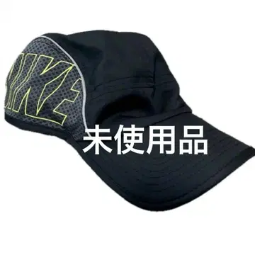 미사용품 NIKE (나이키) AW84 에어로빌 러닝 캡 블랙