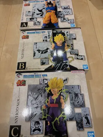 드래곤볼 피규어 A B C 세트