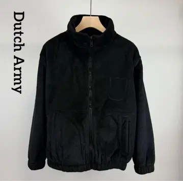 Dutch Army 네덜란드군 블랙 플리스 자켓 밀리터리