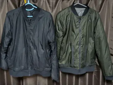 언더아머 MA-1 스타일 자켓 2색 세트