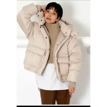 AZUL BY MOUSSY 다운 자켓 베이지