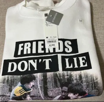 GU 헤비 웨이트 맨투맨 풀오버 스트레인저 싱스 미지의 세계