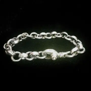 레너드 카메호트 타입 실버 팔찌