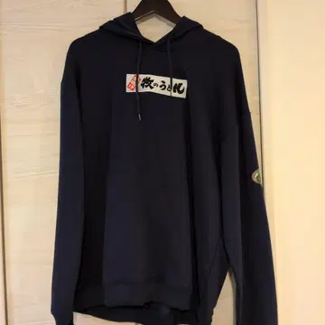 마키노 우동 로고 후드티