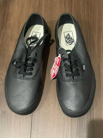 [ 해외 기획 ] vans authentic 블랙 가죽