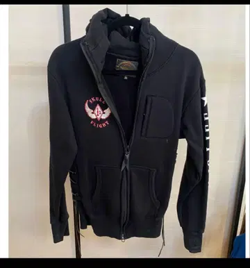 SKULL FLIGHT 블랙 후드티 36