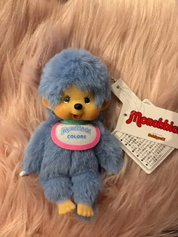 몽치치 COLORS 키링 블루 파랑