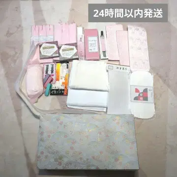 [24시간 이내 발송] 교토 토끼당 일본풍 잡화 기모노 착용법 세트