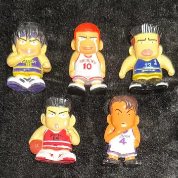 [레트로] 슬램덩크 캐릭터 피규어 5개 묶음 판매