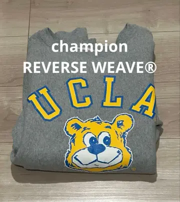 챔피온 UCLA 리버스 위브 맨투맨 빨간색 택 MADEINUSA