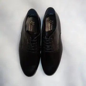 블랙 드레스 슈즈 레이스업