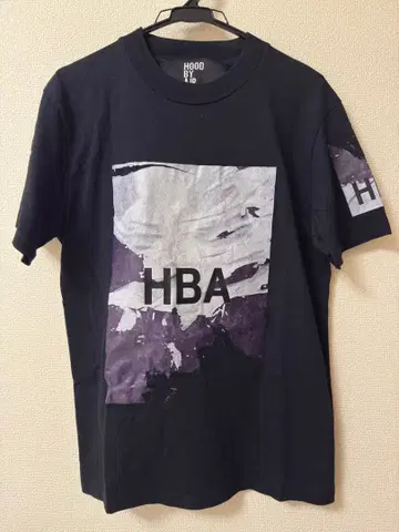 HBA 디자인 로고 티셔츠 Hood By Air
