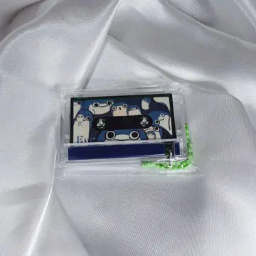 Eve under blue 언더 블루 복권 뮤직 키링