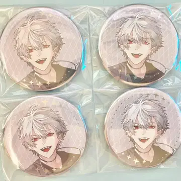 [미사용 새상품] 니지산지 SitR 요코하마 캔뱃지 쿠츠하 2점 세트