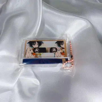 Eve under blue 복권 뮤직 키링 pink