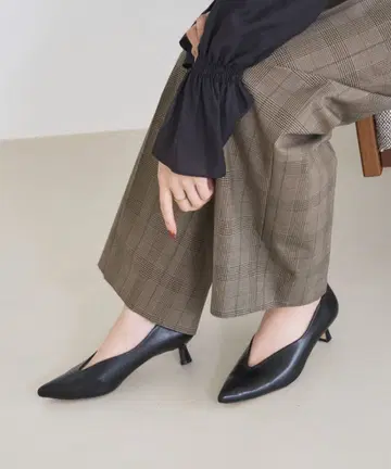 루탈론 4.5cm 포인트 하이 범프 펌프스 25.5