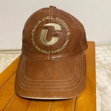 DUCA DEL COSMA 가죽 100% 캡 브라운