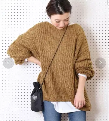 FREAK'S STORE [WEB 한정판] 하찌 로우게이지 니트