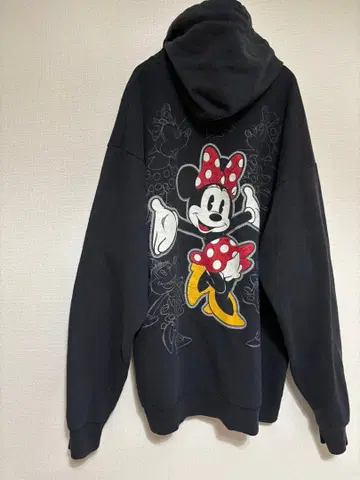 해외 Disney 한정판 미니 지퍼 후디 Hanes 디즈니 공식 택