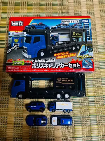 토미카 폴리스 출동 폴리스 캐리어카 세트