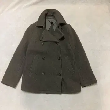 [컨디션 최상] 마가렛호웰 고급 캐시미어 혼방 피코트 짙은 갈색