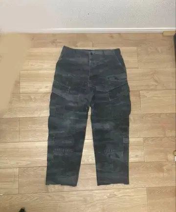 PROPPER 군용 팬츠 버튼 플라이 W36 카고 팬츠 더블니